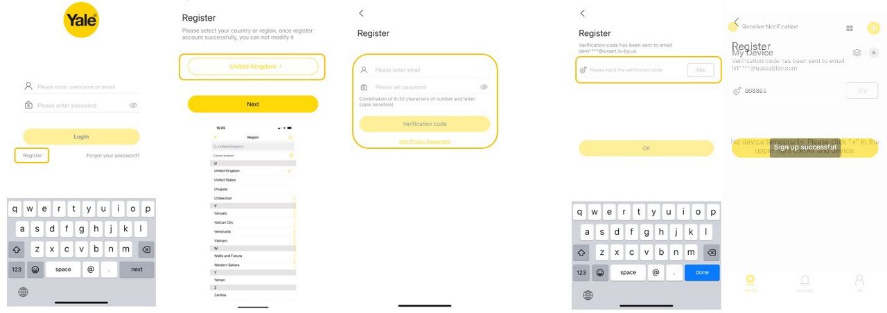 Getting Started with Yale View App | Support | Yale