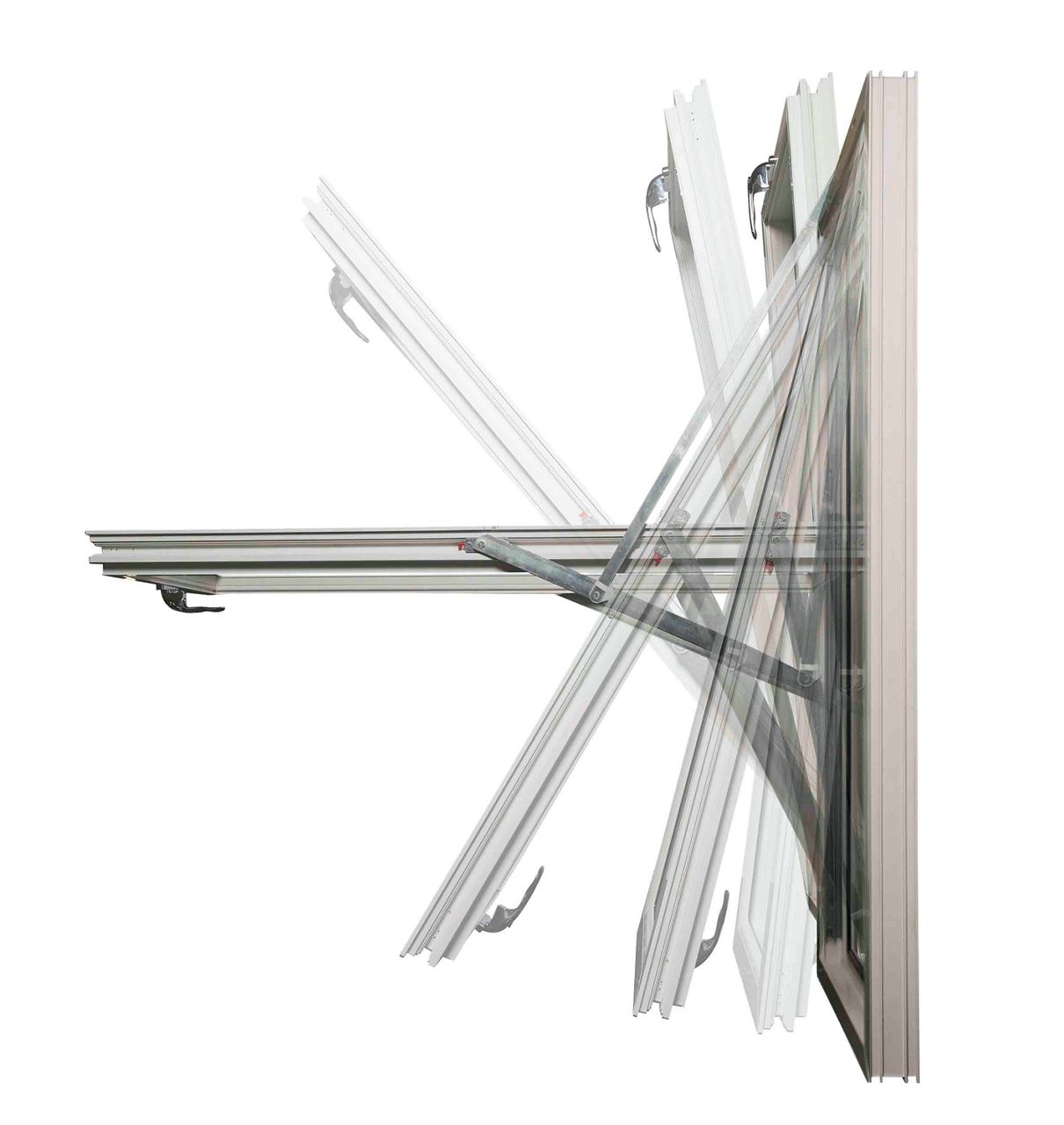 Image: The Yale Revolution Fully Reversible Window Hinge
