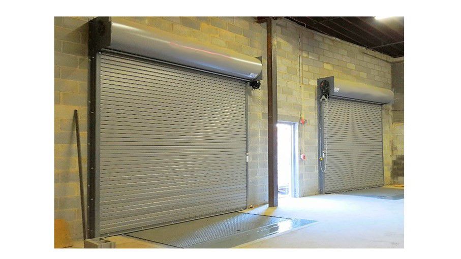 Cortina de Servicio Enrollable de Acero Inoxidable