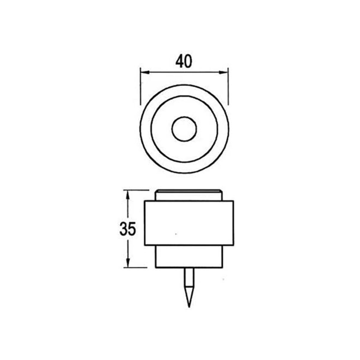 Image: Round Door Stop