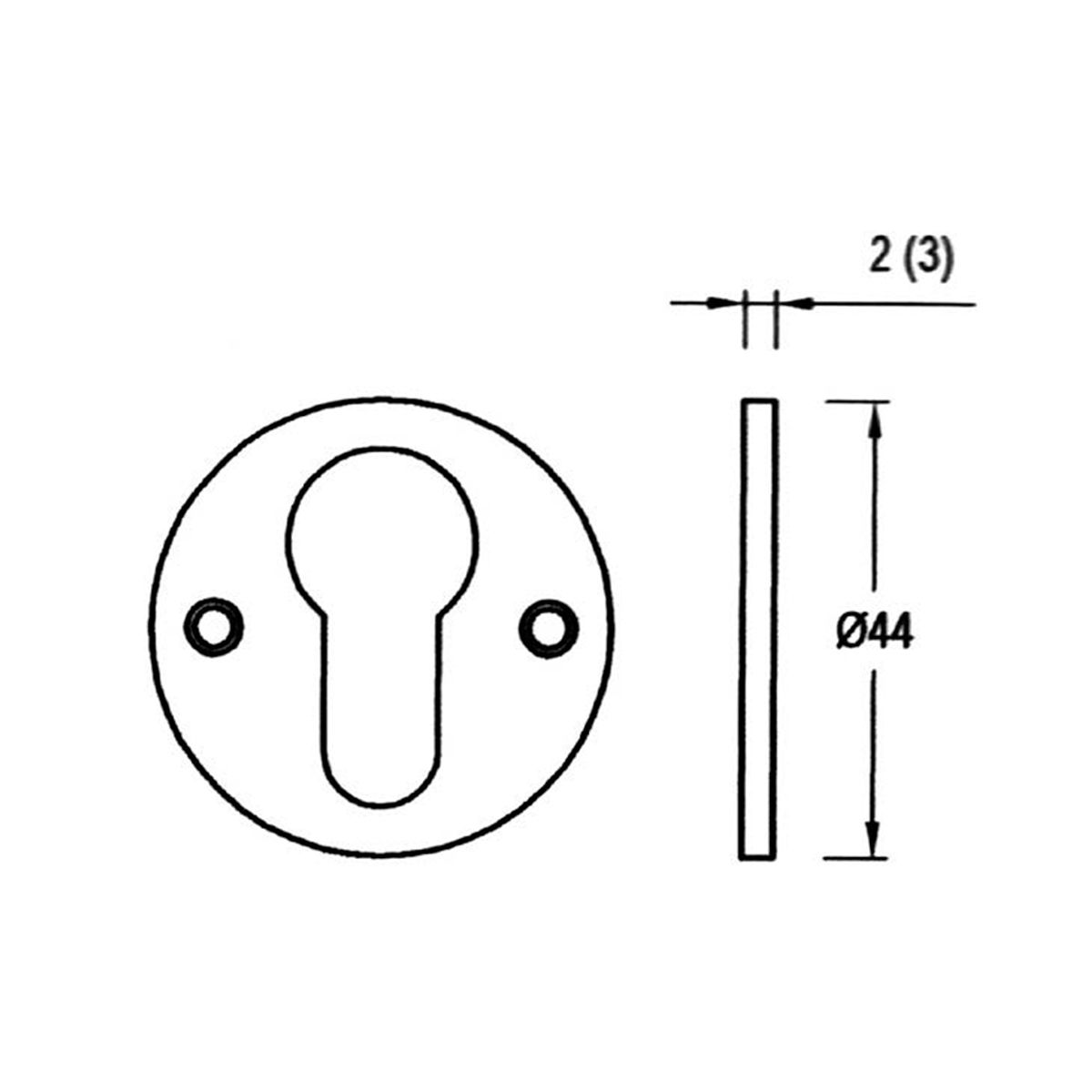 Image: Round Escutcheon