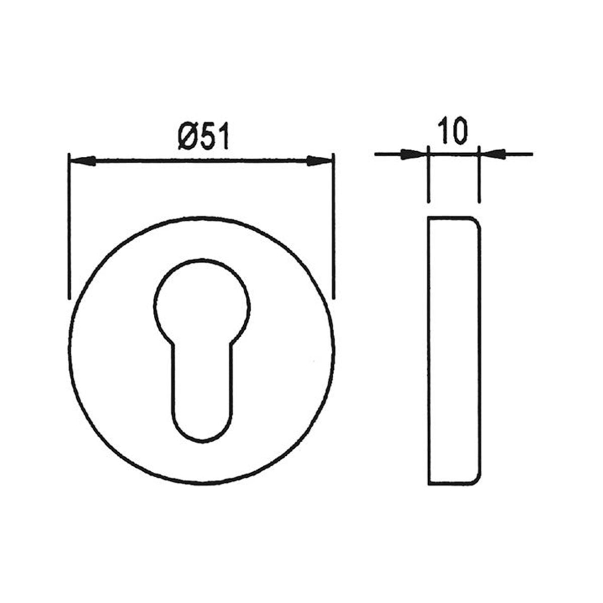 Image: Round Escutcheons