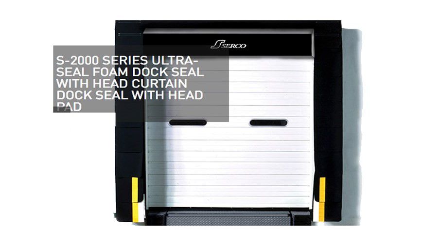 Serie S-2000 ULTRA-SEAL Sello de Anden de Espuma con Cortina de Cabecera