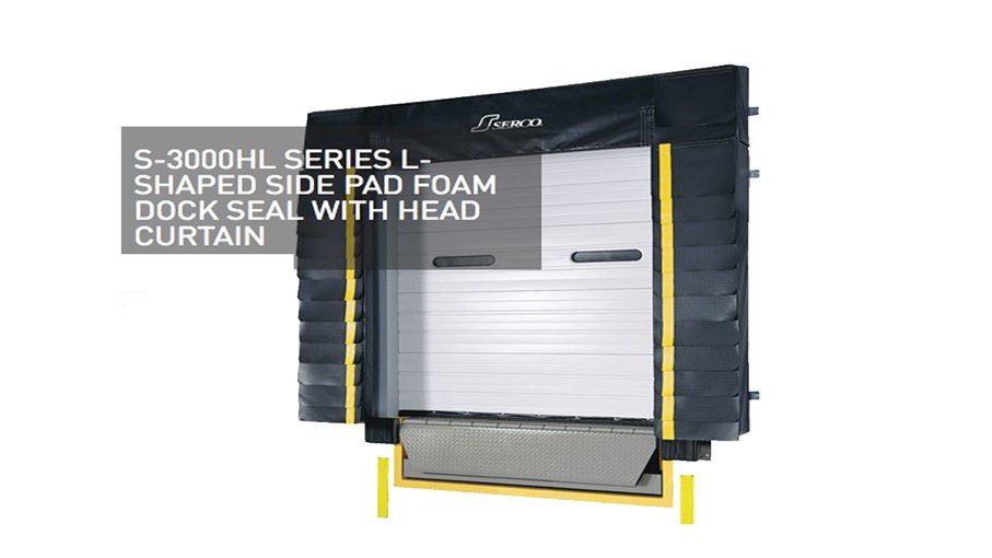 Serie S-3000HL Sello de Anden con Cojín Lateral en Forma de L y Cortina de Cabecera