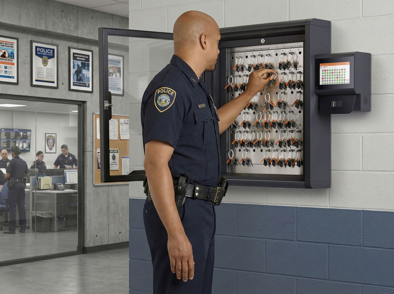 Traka Touch Pro key cabinets