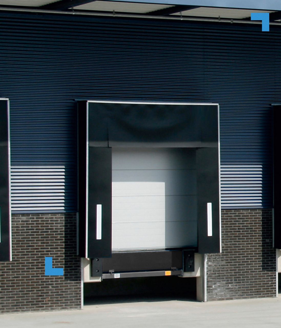 Normstahl SM1P parallel dockingbeskyttelse med gardin