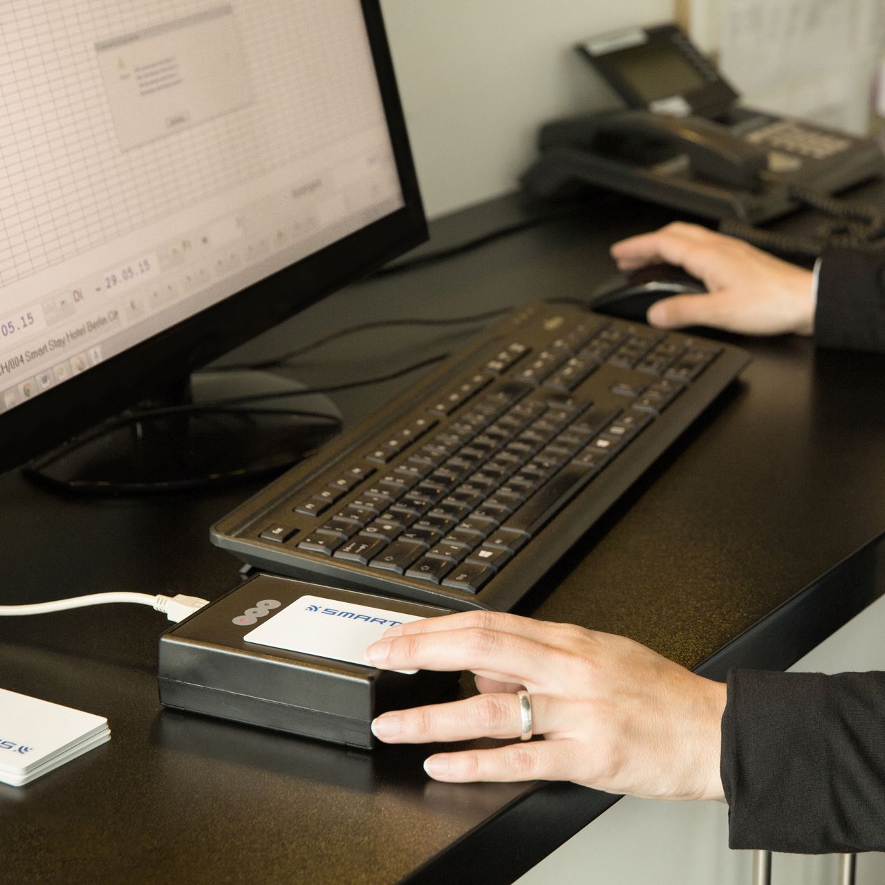 Image: software de management control acces SMARTair 