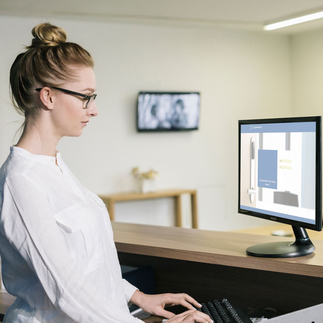 Image: software de management control acces SMARTair 