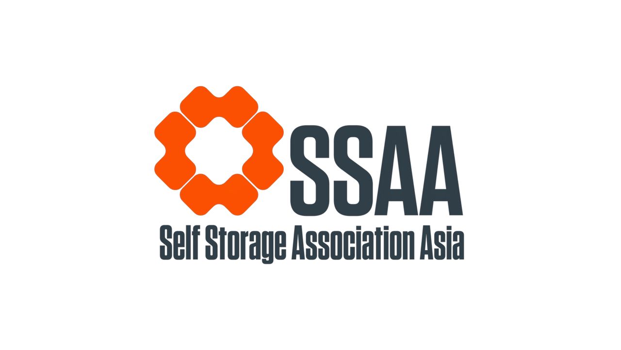 logotipo de asociación de autoalmacenamiento asia