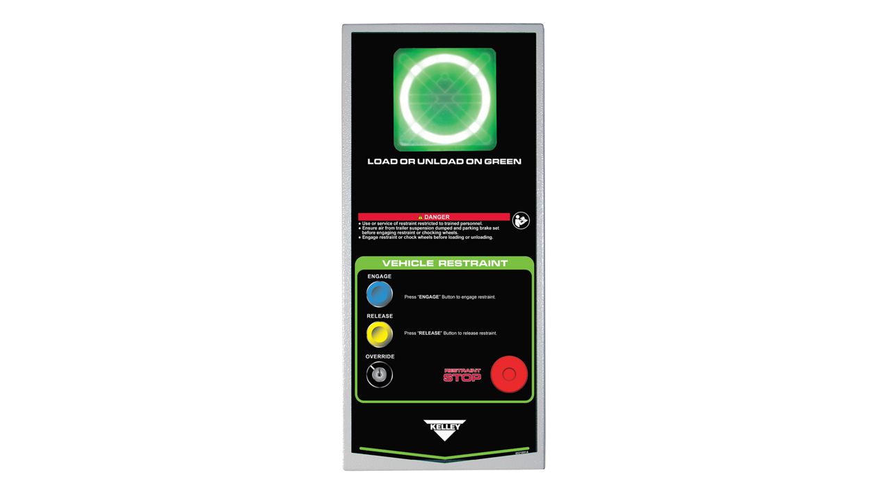  Star2 control panel with red, yellow, and green knobs, and a green circle lit up.