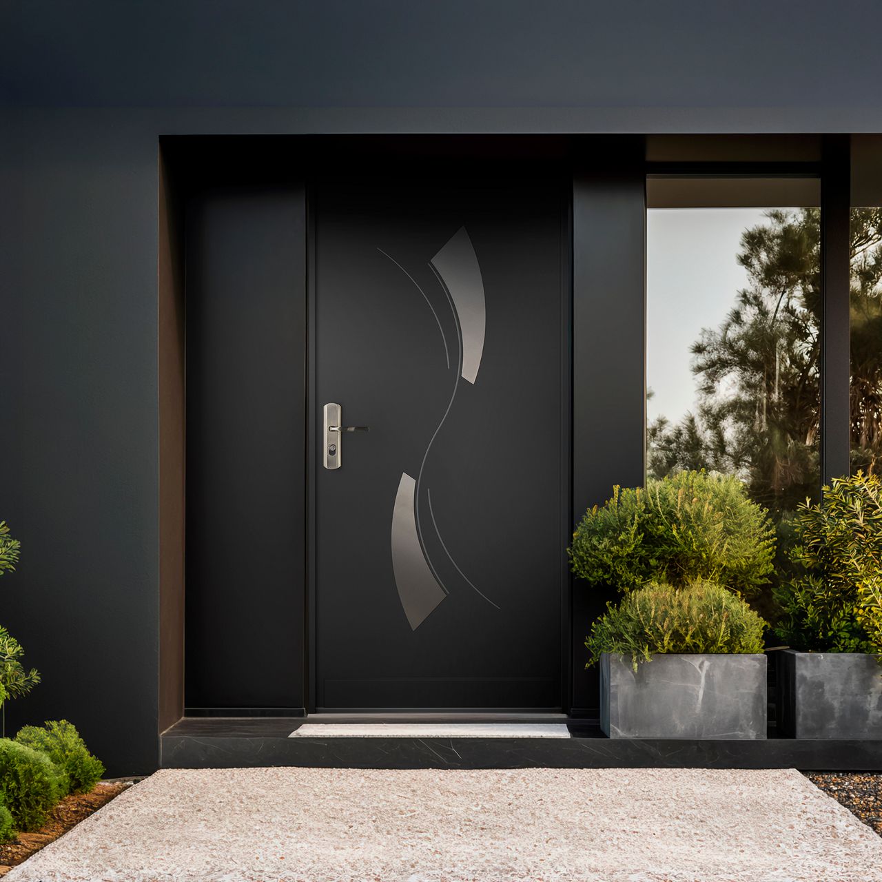 Porte blindée Fichet de maison Stylea S modèle Y