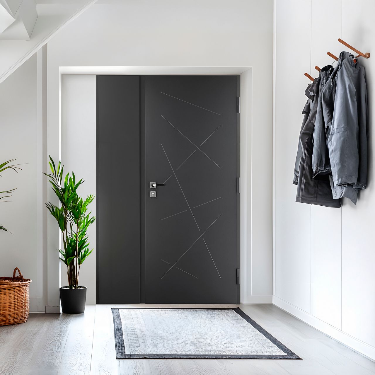 Porte blindée Fichet de maison sécuritaire Stylea SL Modèle B