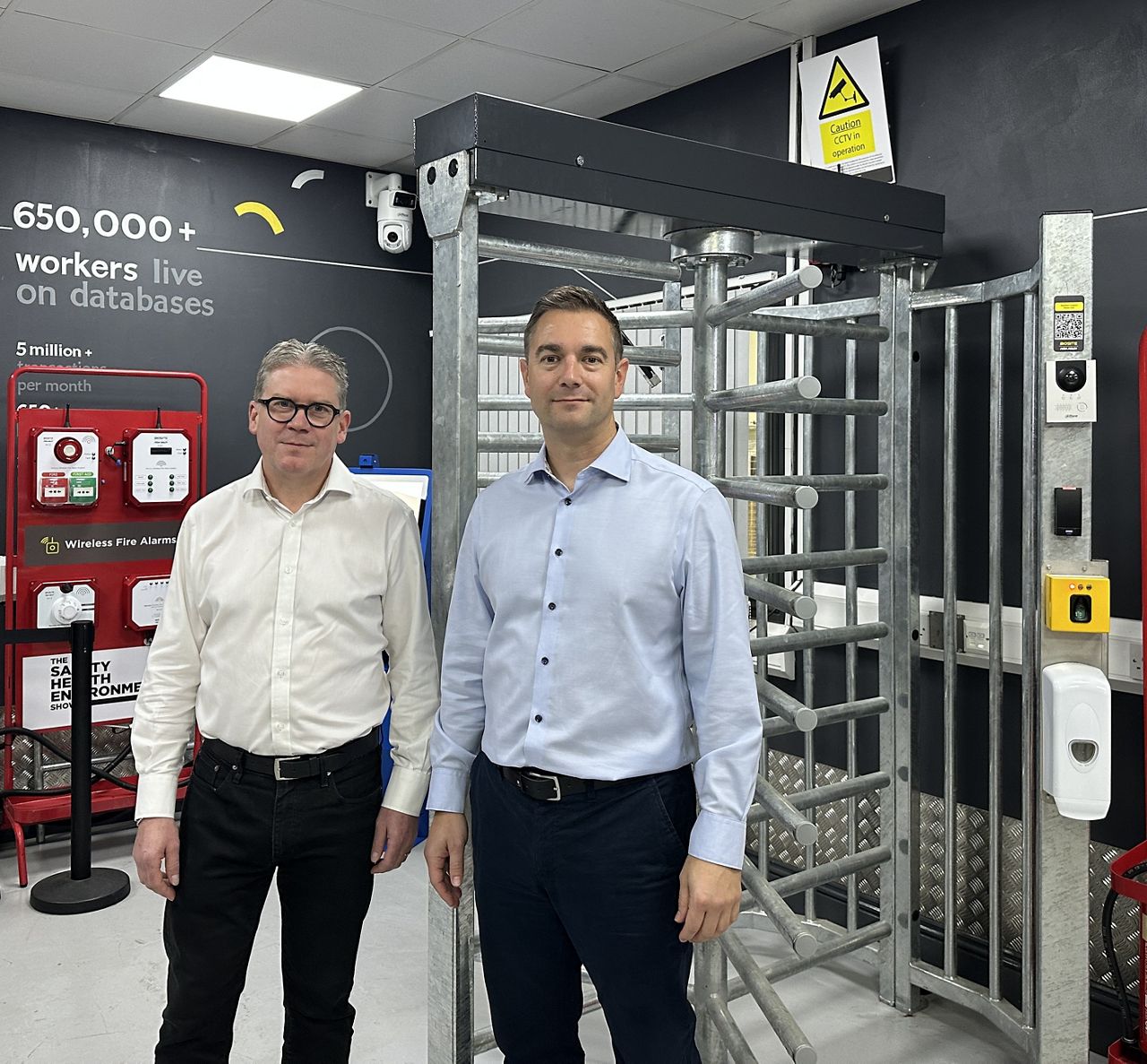 SVP Richard Eastburn with Stephen Dimbylow Director and Head of Product Development.jpg