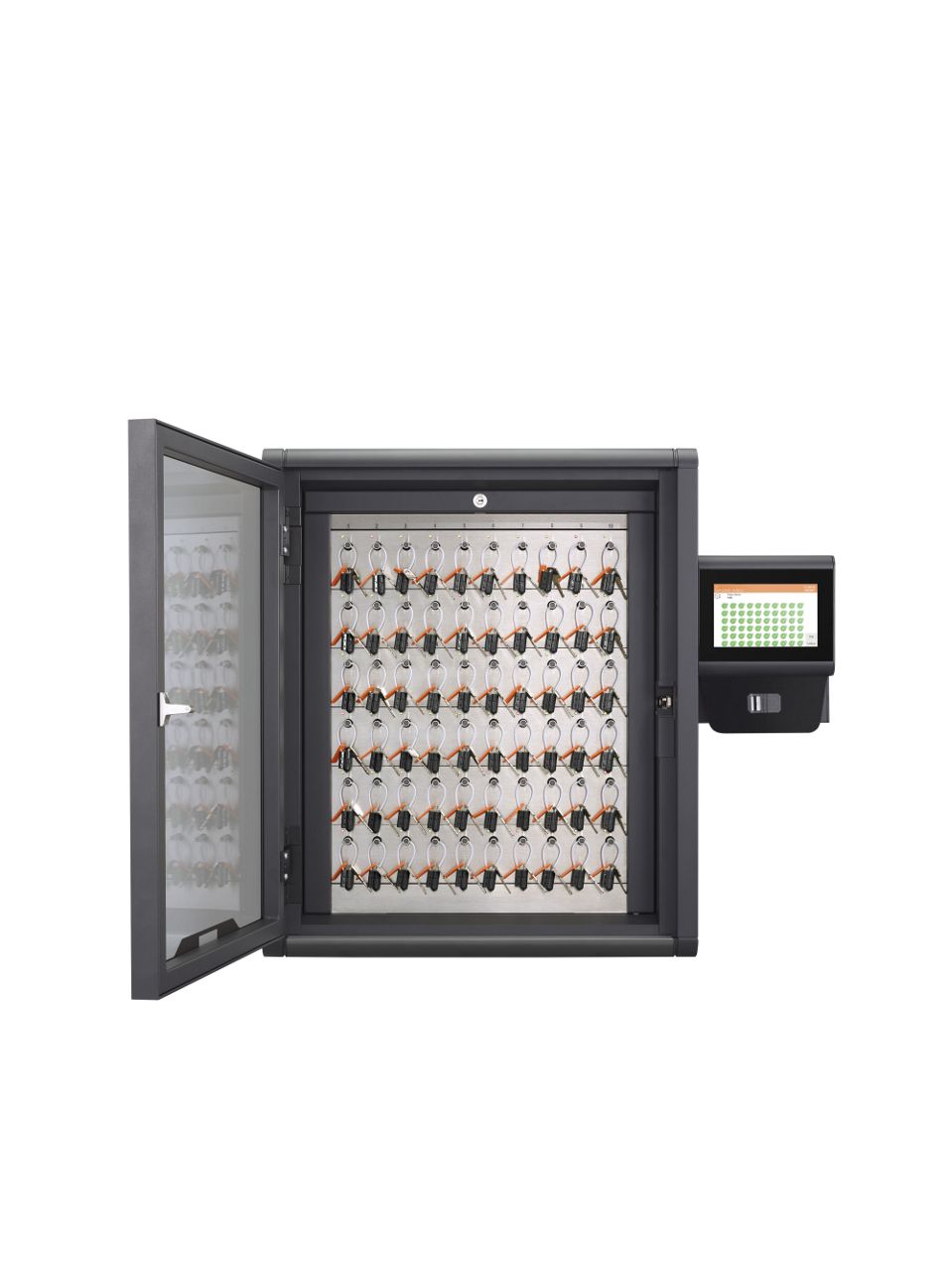 Image: cabinet electronic pentru chei traka touch pro s deschis