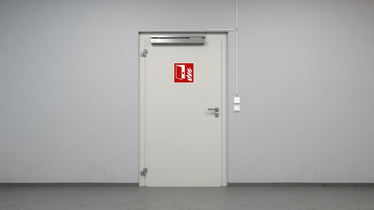 DC security door closers ASSA ABLOY