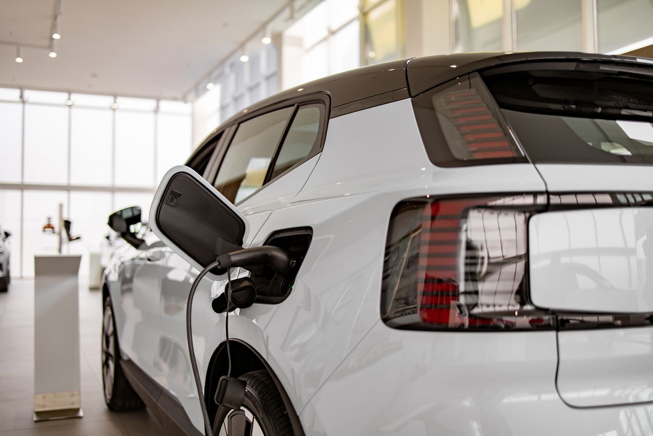 EV Charging in Dealership Showroom