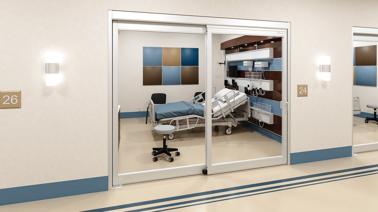 ICU door
