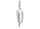Supa Stainless Steel Slimline Door Knocker