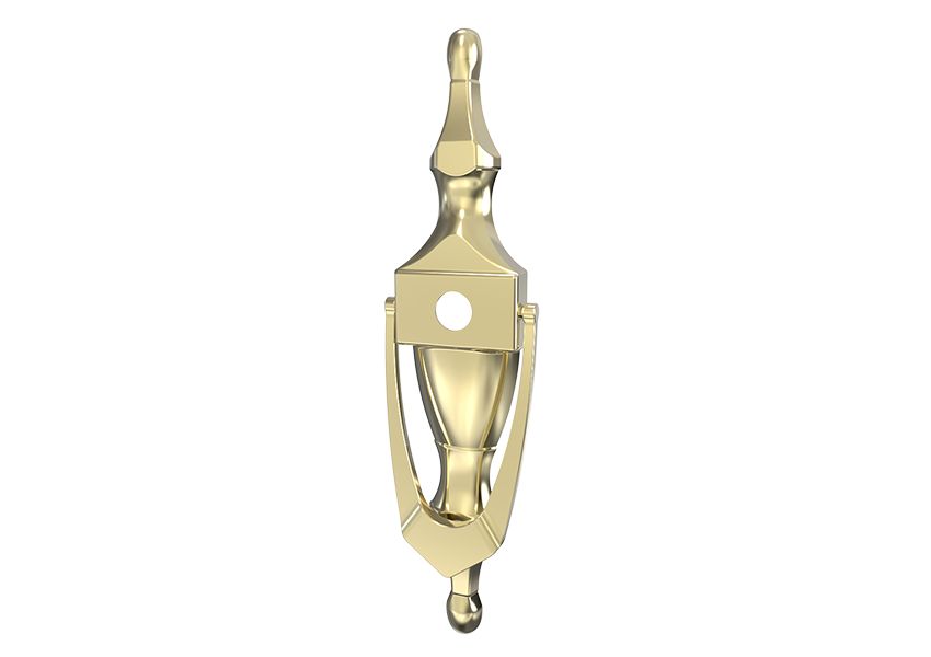 Supa Stainless Steel Slimline Door Knocker