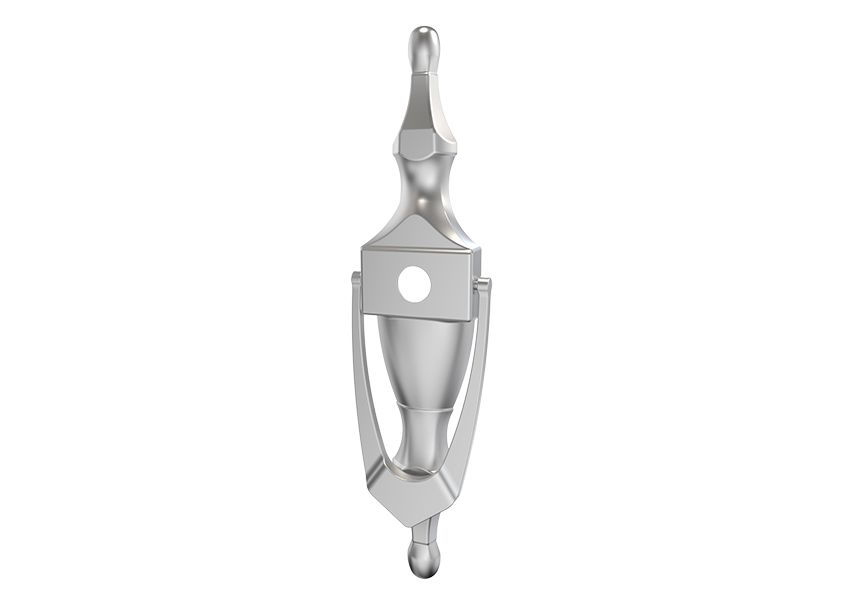 Supa Stainless Steel Slimline Door Knocker