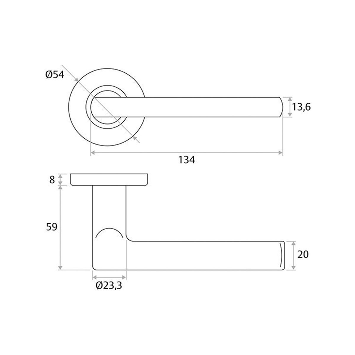 Image: Springbok Lever Handle