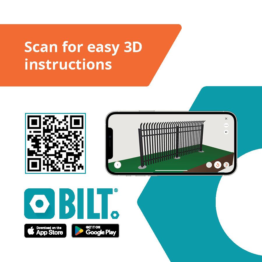 Download the BILT app for easy 3D installation instructions for Impasse