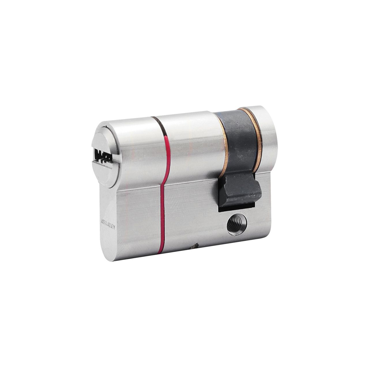 CY111 Sirio Pro cilindro singolo - Nichel satinato