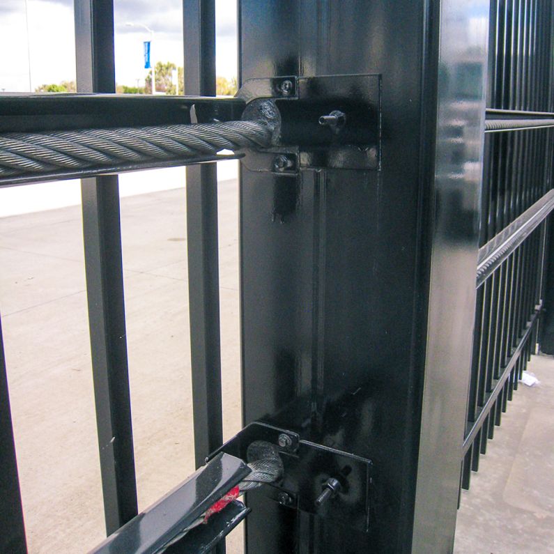 Stalwart 2 barrier integration with ornamental fence