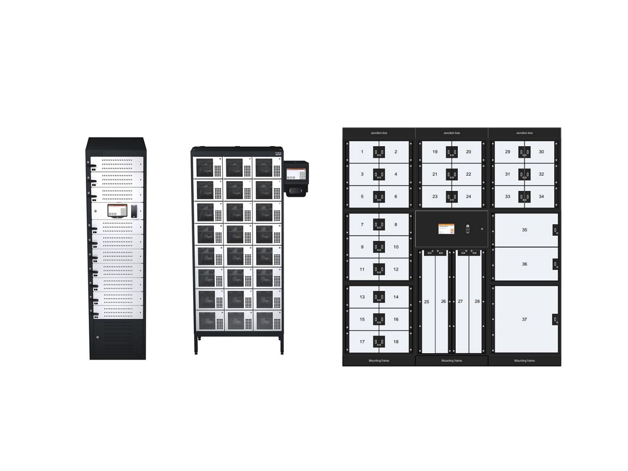 Intelligente Traka en Modlock lockers