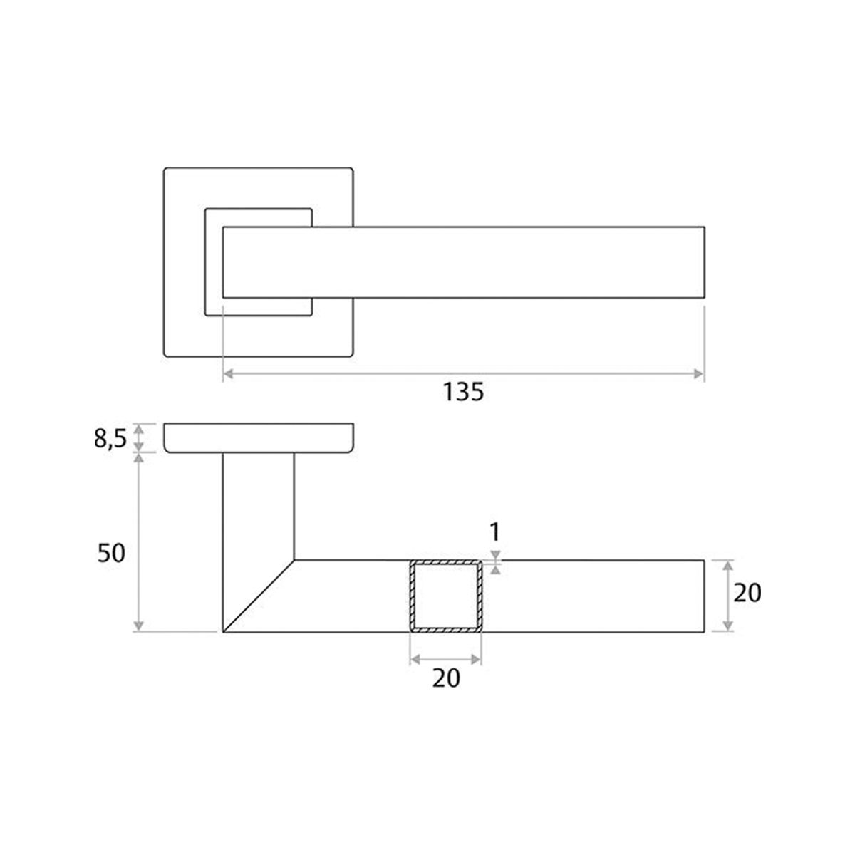 Image: Tsessebe Lever Handle