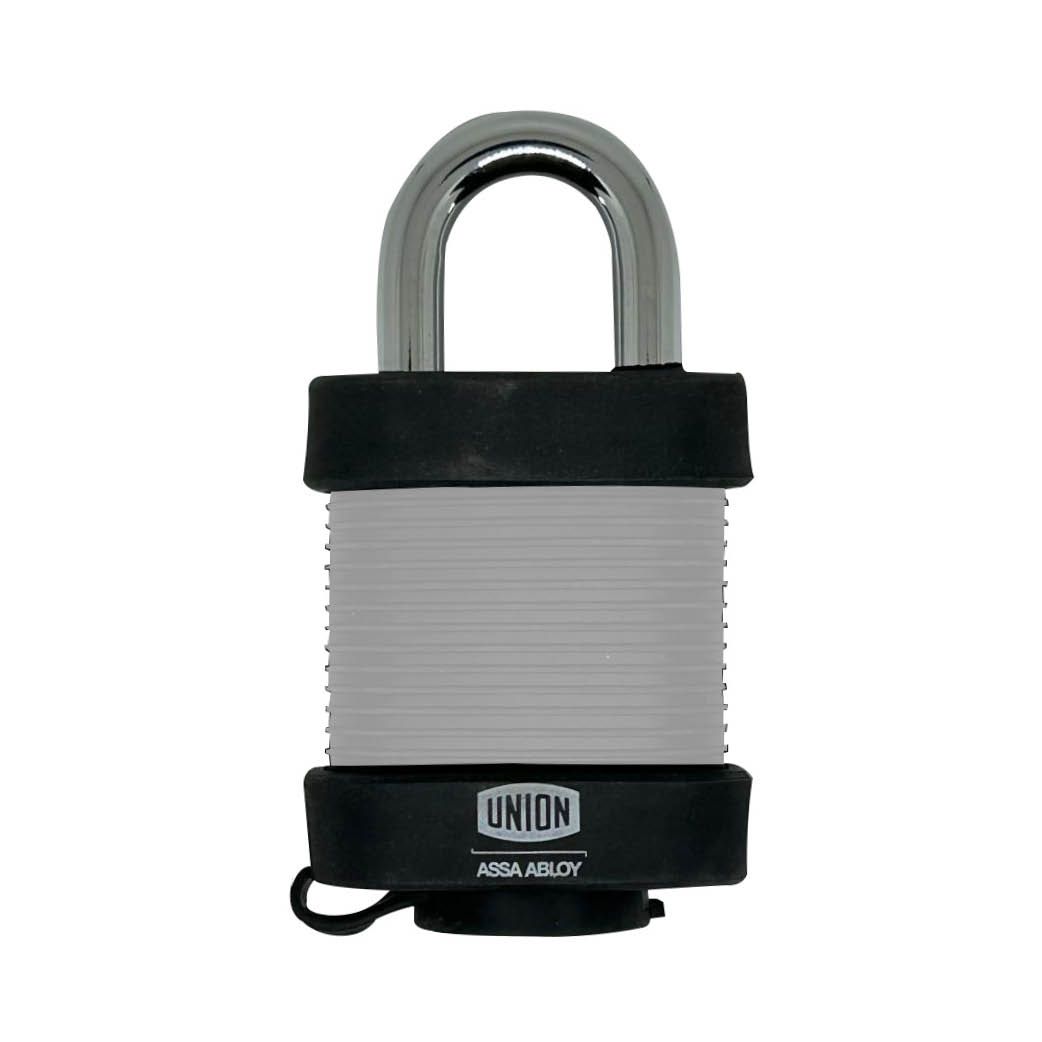 Image: 25mm Laminated Steel Padlock white