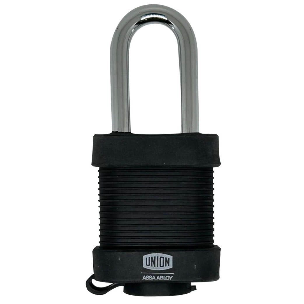 Image: 50mm Laminated Steel Padlock black