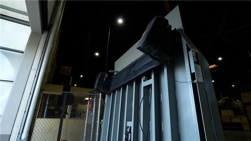 Image: Cropped image of a Serco VSXL in stored position.