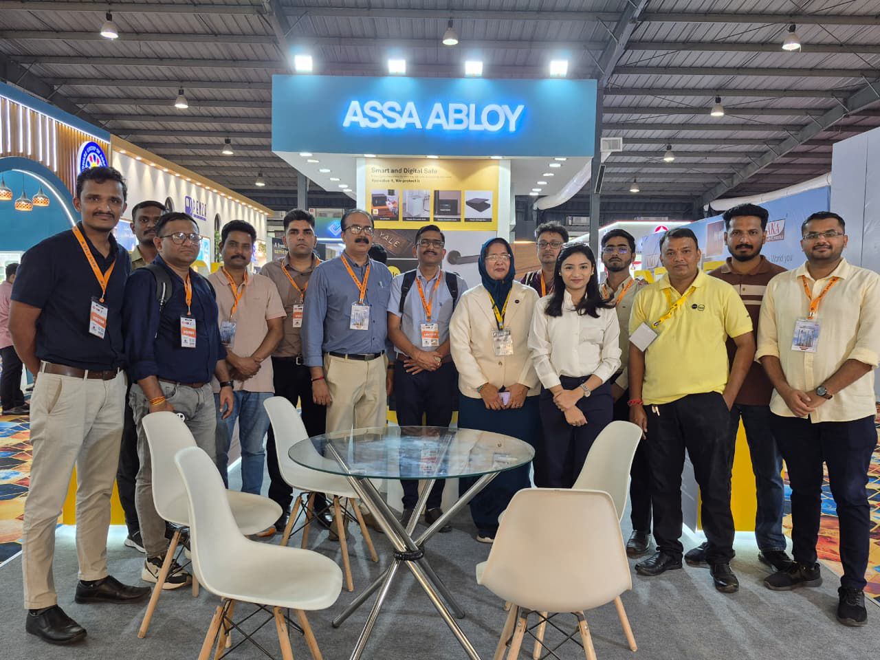 Smart Security Spotlight Yale at the HBLF Show Gandhinagar