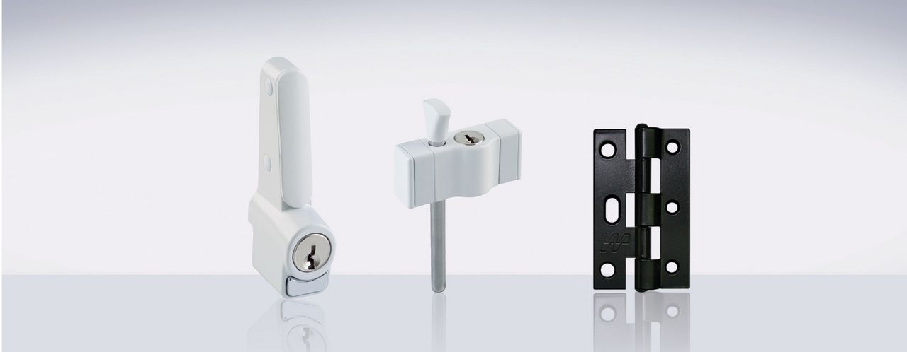 Whitco Window and Screen Door Lock Accessories Display Packs