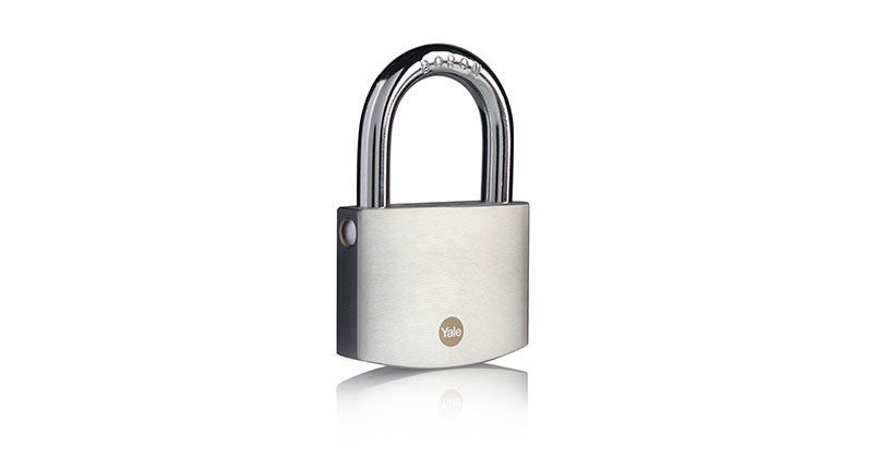70mm Brass padlock with Chrome FInish