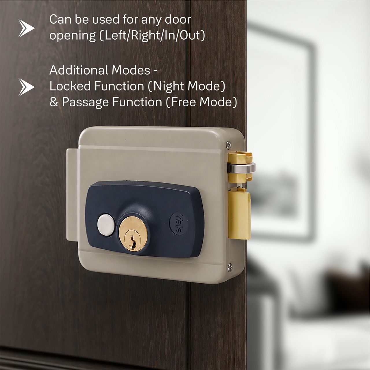 Image: Durable electric door lock for Home Automation solutions