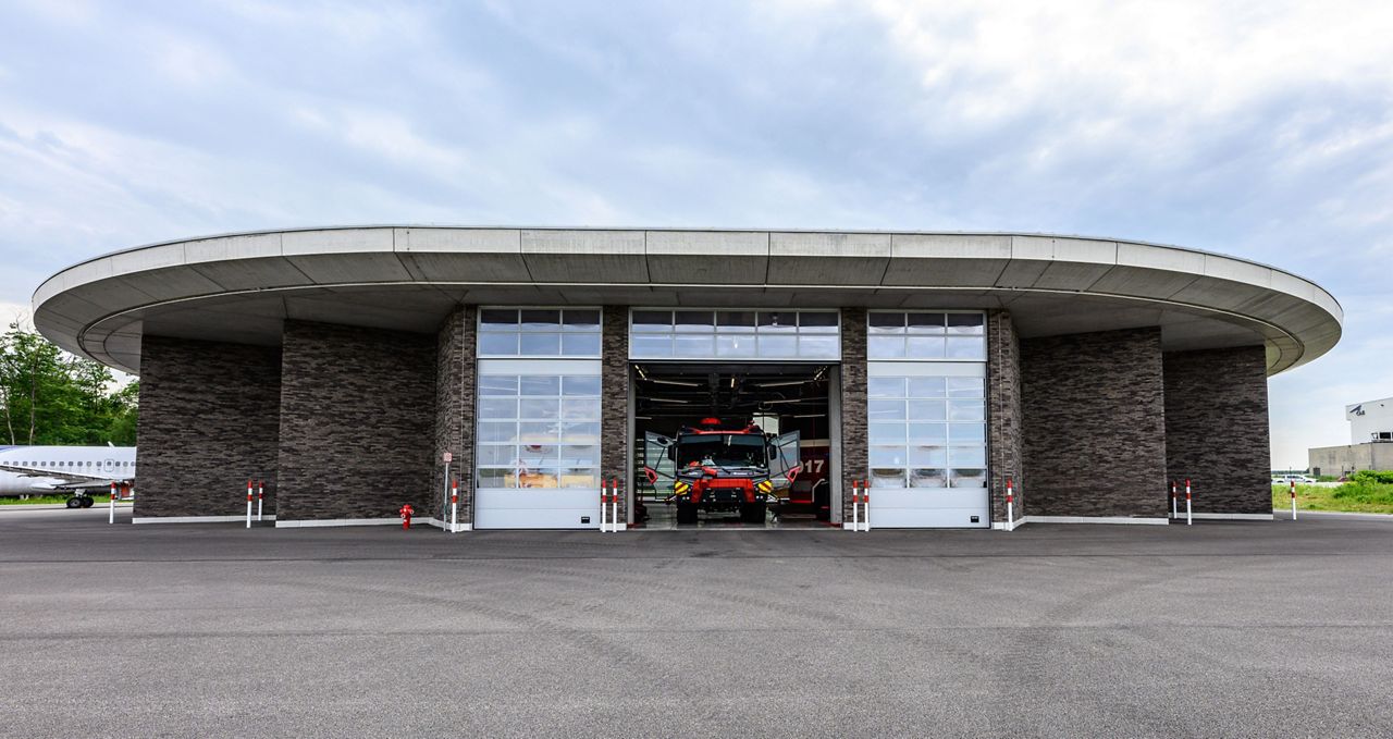 Le service incendie de l’aéroport de Zaventem