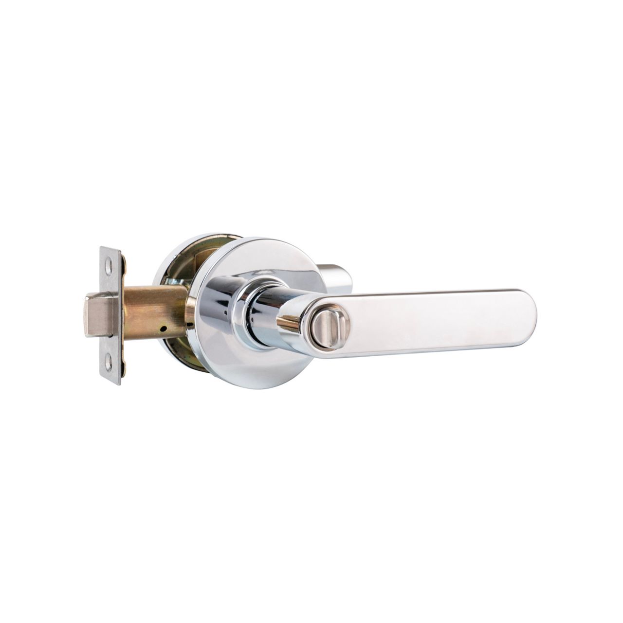 Image: Zeno Privacy Lever in Chrome Plate