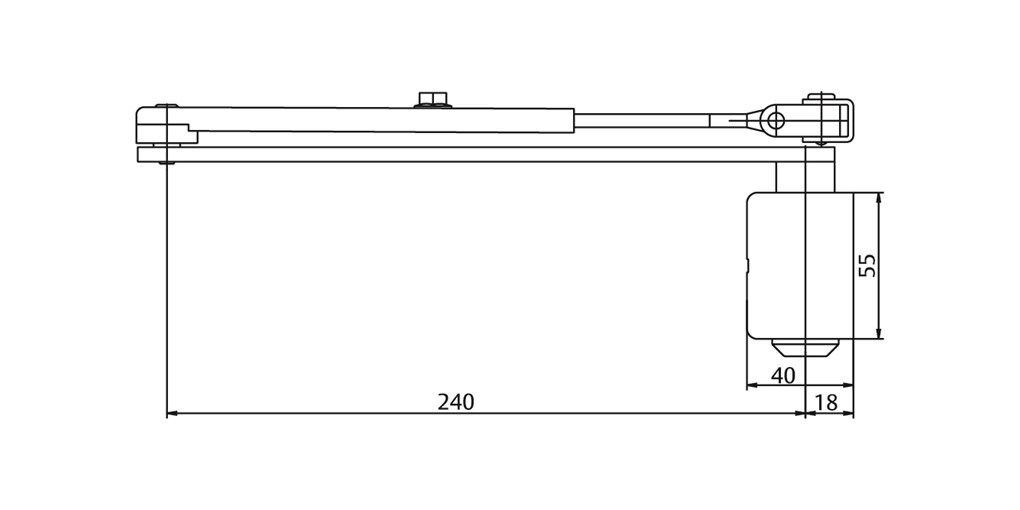 Image: dc140 dimensions side