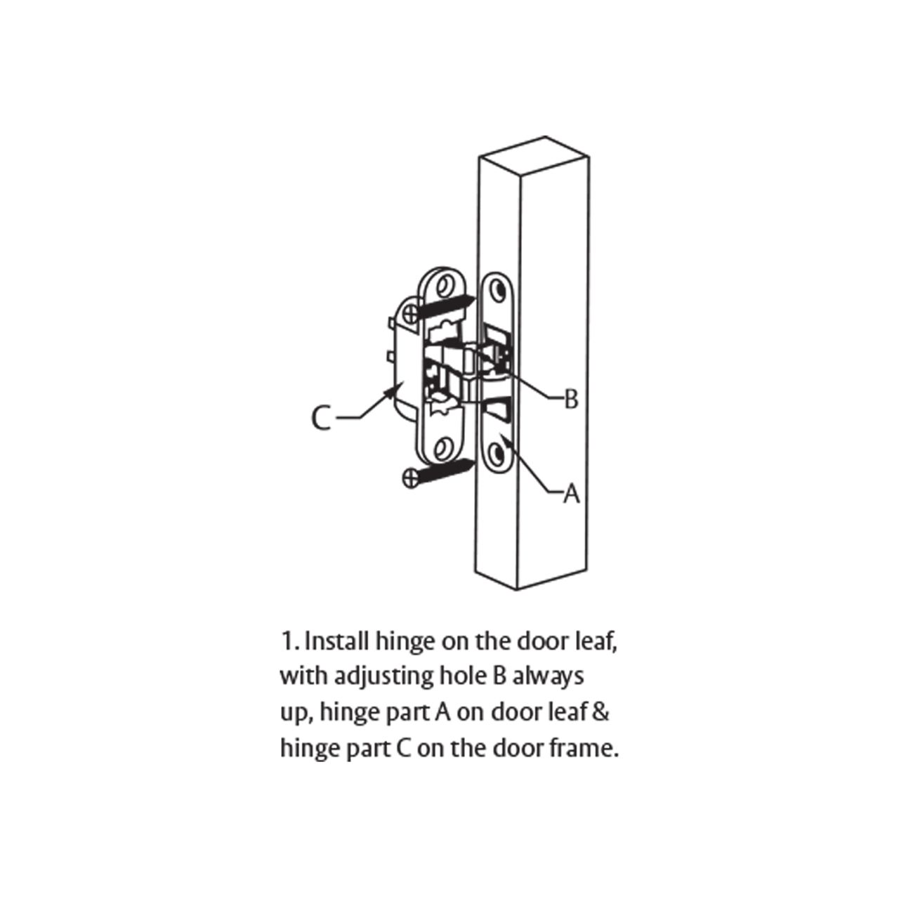 Image: AA-3CH-01, AA-3CH-02 Installation