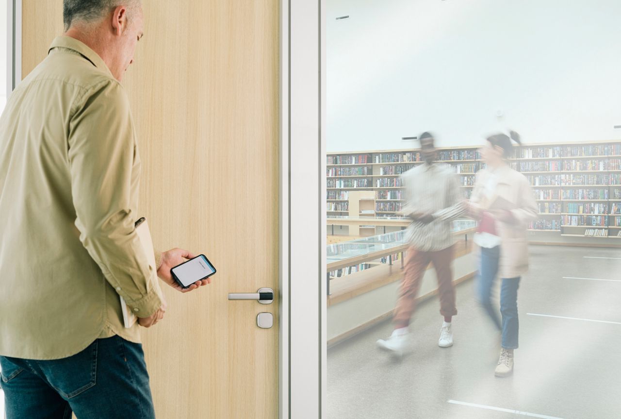 Aperio contrôle d'accès mobile