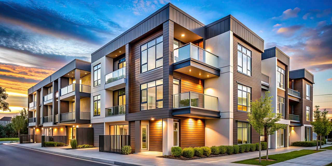 Modern multifamily home