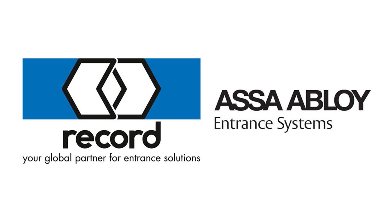 Record and ASSA ABLOY logos on a white banner.