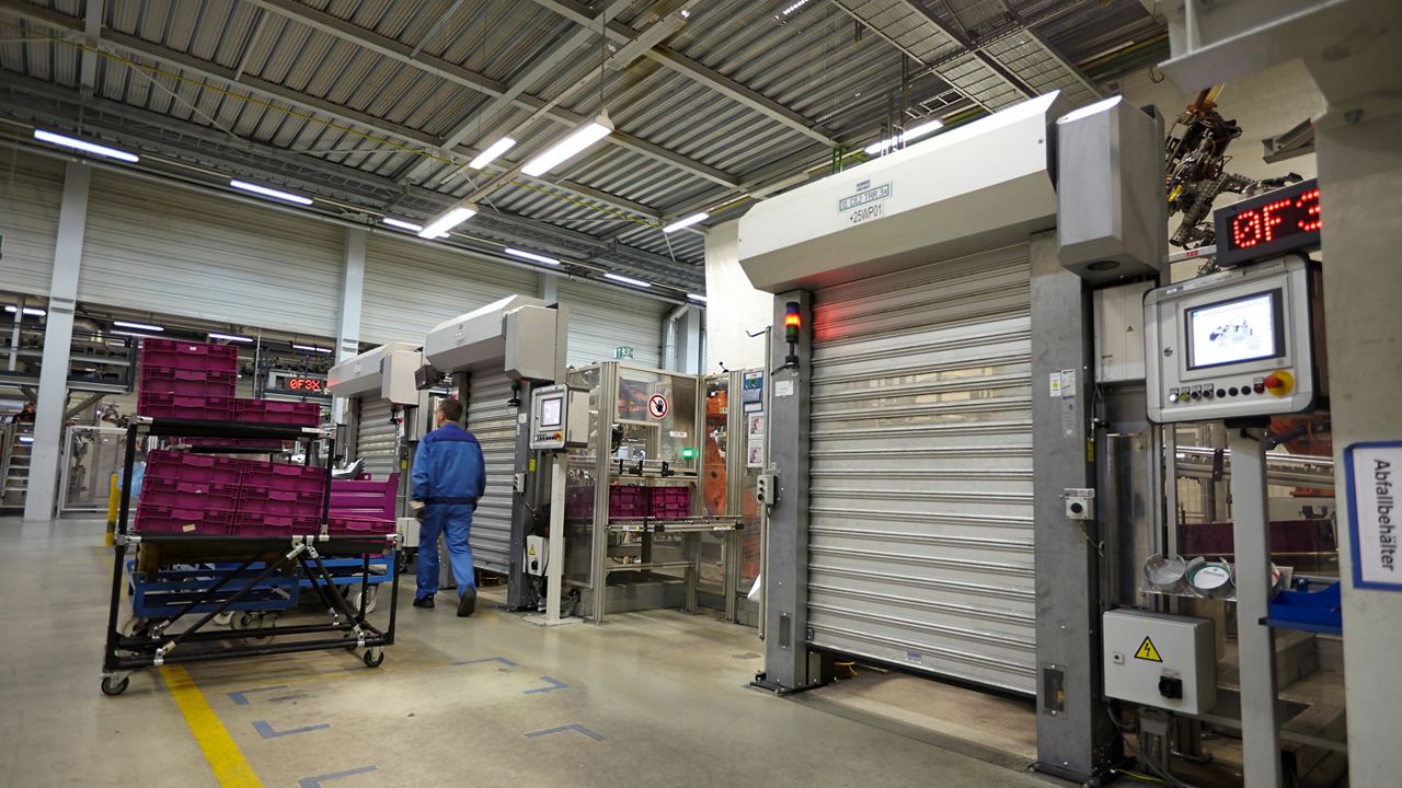 high performance doors machine protection doors