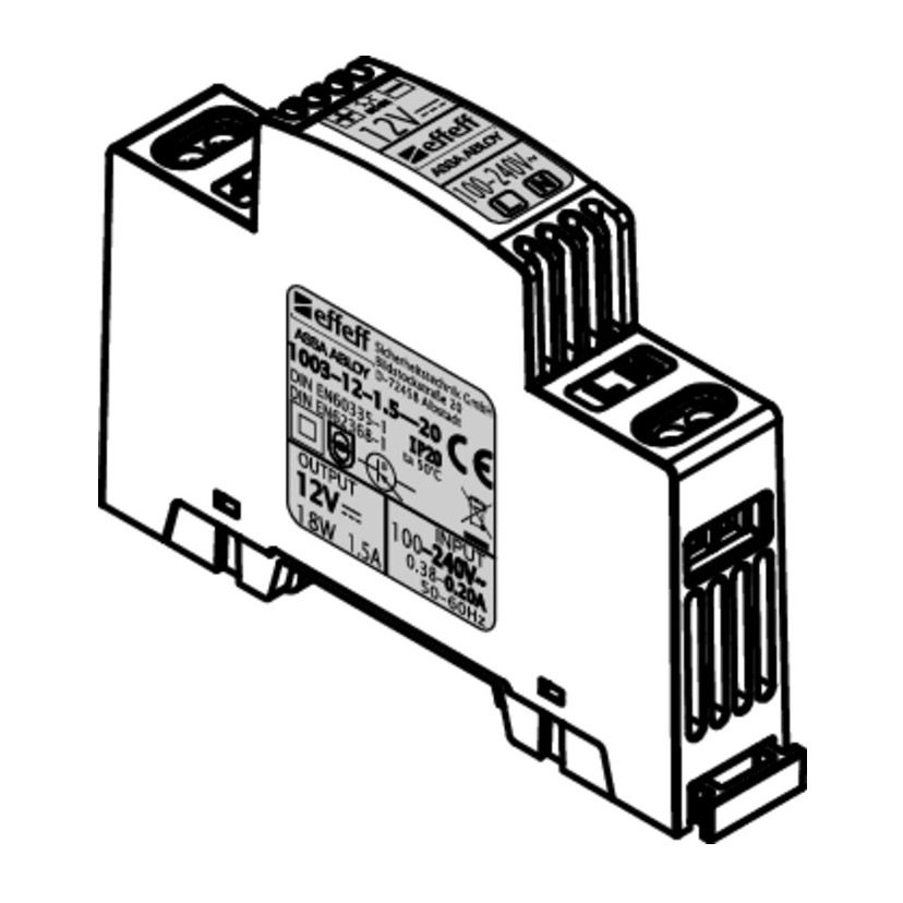Alimentatore 1003 12 V DC
