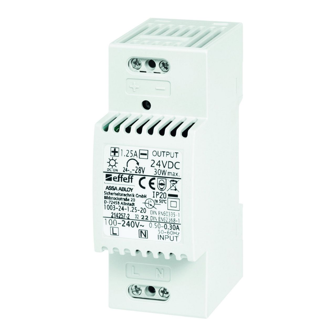 Image: Alimentatore 1003 24 V DC 1,25 A