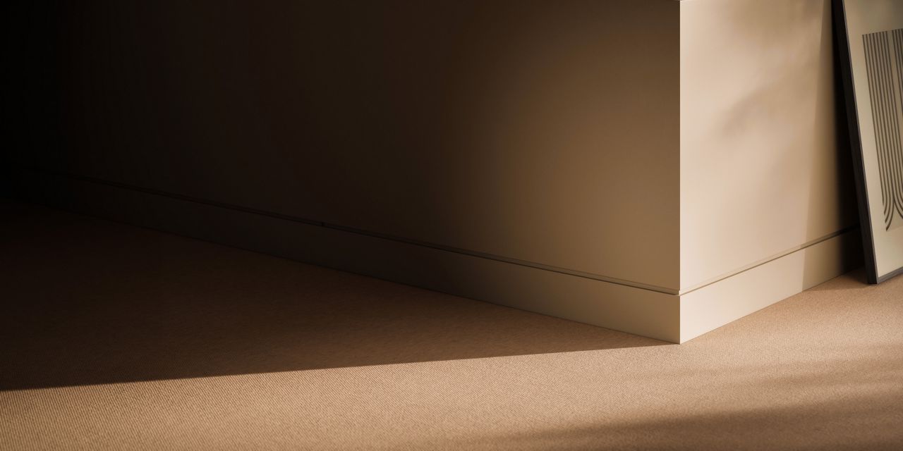 Modern skirting boards