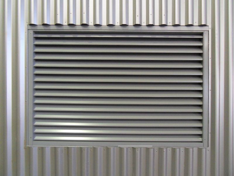 AME50 Fixed Louvre - Framed