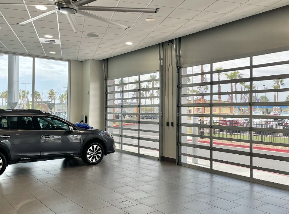 Centennial Subaru - Commercial Garage Door Case Study